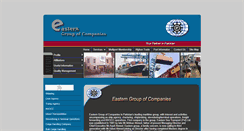 Desktop Screenshot of easterngroupcos.com