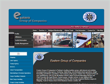 Tablet Screenshot of easterngroupcos.com